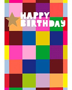Papersalad Happy Birthday Checkered